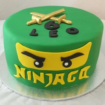 Ninjago Fondant Cake (D,V)